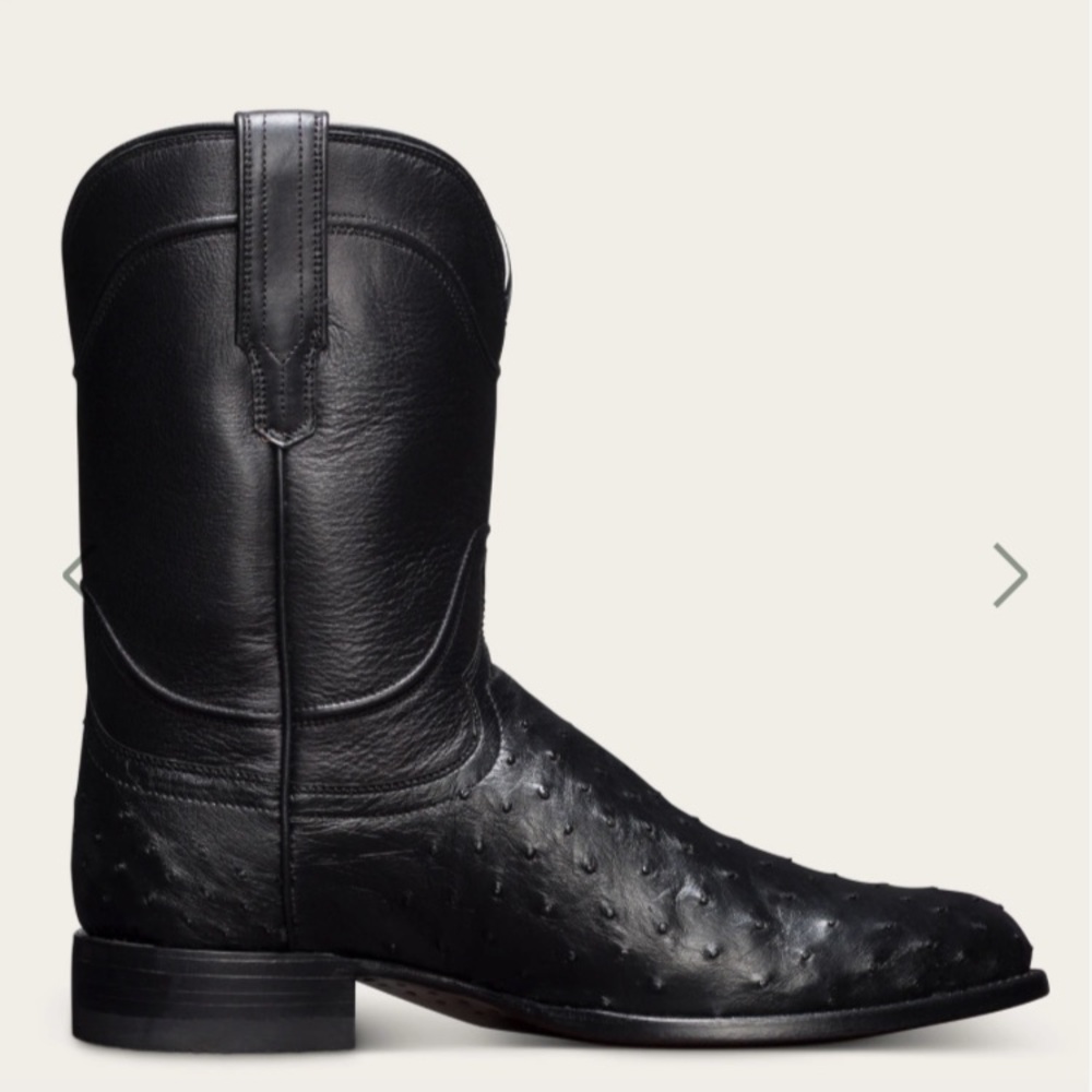 TECOVAS The Duke Ostrich Cowboy Boots - Picture 6 of 8